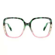 Square Green/Pink Eyeglasses