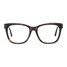 Square Tortoiseshell Eyeglasses