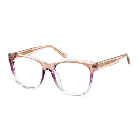 Square Gradient Purple Eyeglasses