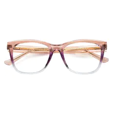 Square Gradient Purple Eyeglasses