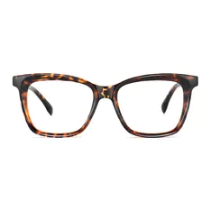 Rectangle Tortoiseshell Eyeglasses