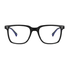 Rectangle Black/Blue Eyeglasses
