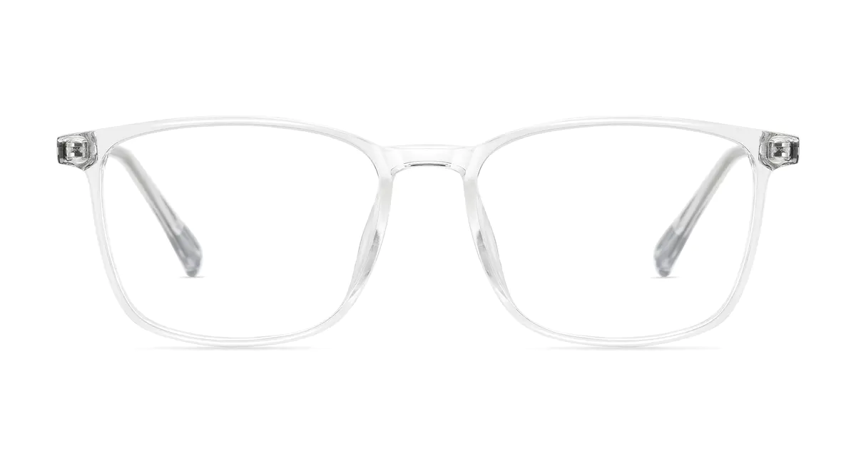 Square Clear Eyeglasses