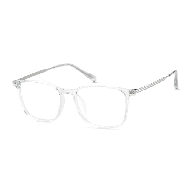 Square Clear Eyeglasses