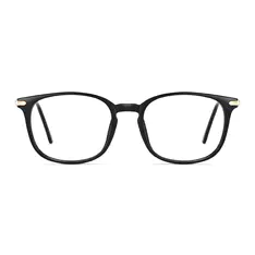 Rectangle Black/Gold Eyeglasses
