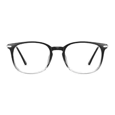 Rectangle Black/Clear Eyeglasses