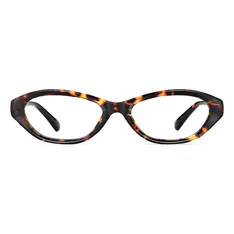 Oval Tortoiseshell Eyeglasses