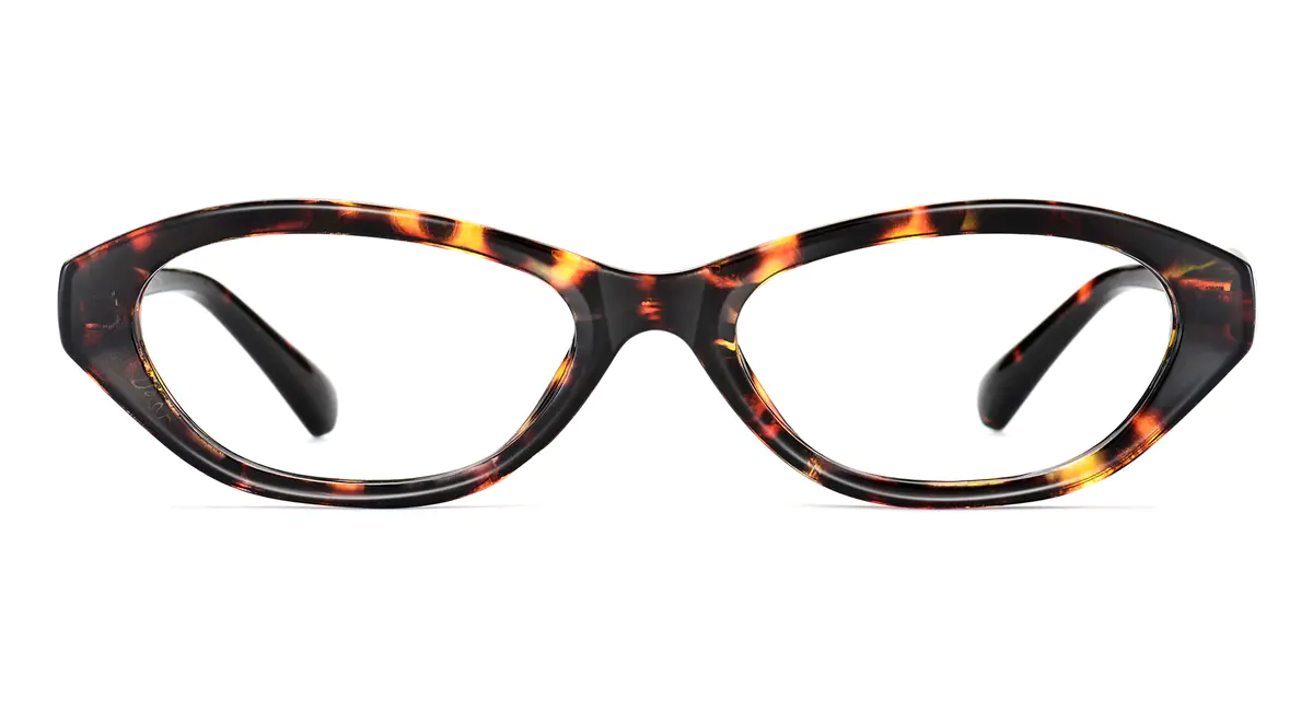Oval Tortoiseshell Eyeglasses
