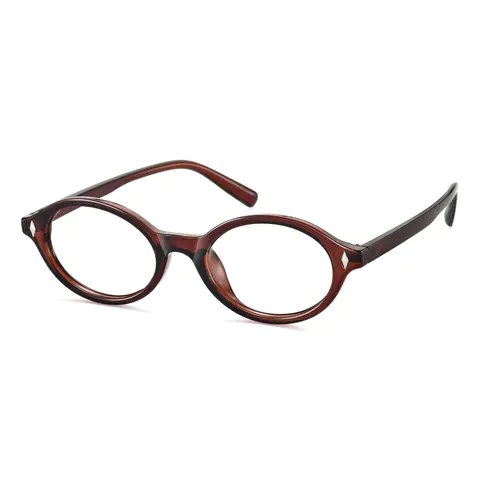Oval Wine Eyeglasses
