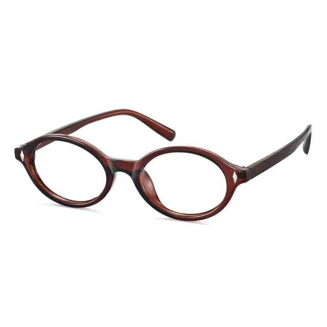 Oval Wine Eyeglasses