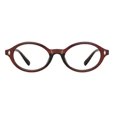 Oval Wine Eyeglasses