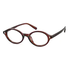 Oval Wine Eyeglasses