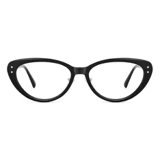 Oval Black Eyeglasses