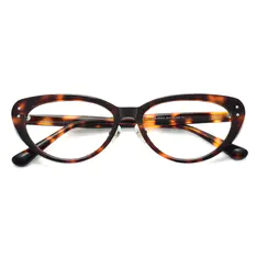 Oval Tortoiseshell Eyeglasses
