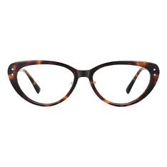 Oval Tortoiseshell Eyeglasses