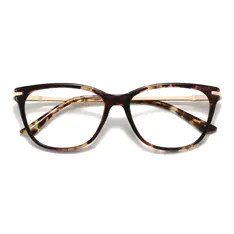 Rectangle Tortoiseshell Eyeglasses