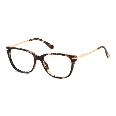 Rectangle Tortoiseshell Eyeglasses