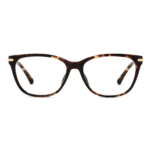 Rectangle Tortoiseshell Eyeglasses