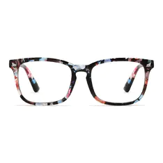 Rectangle Floral Eyeglasses