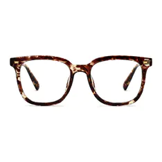 Square Tortoiseshell Eyeglasses