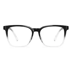Square Black/Clear Eyeglasses