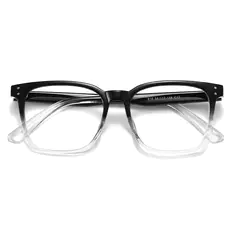 Square Black/Clear Eyeglasses