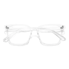 Square Clear Eyeglasses