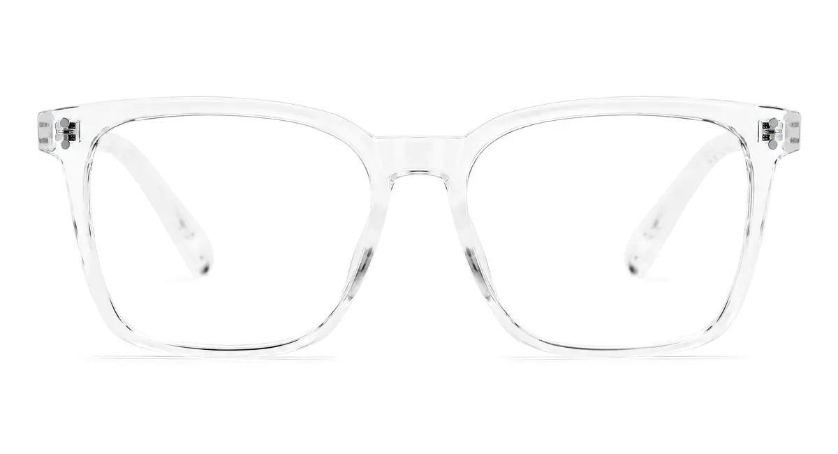 Square Clear Eyeglasses