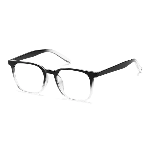 Square Black/Clear Eyeglasses