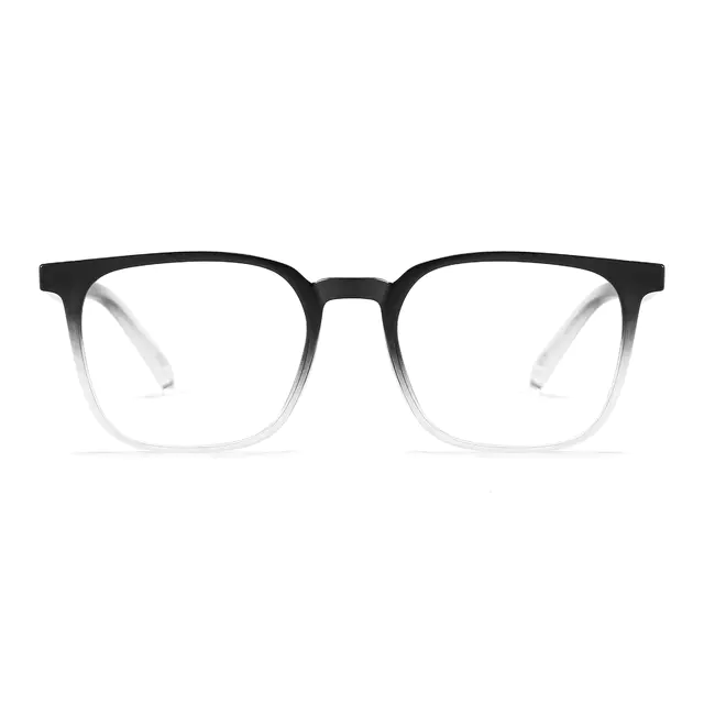 Square Black/Clear Eyeglasses