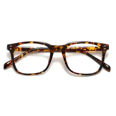 Rectangle Tortoiseshell Eyeglasses