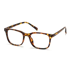 Rectangle Tortoiseshell Eyeglasses