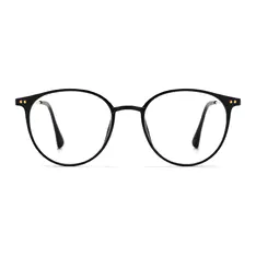 Round Black Eyeglasses