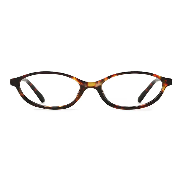 Oval Tortoiseshell Eyeglasses