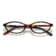 Oval Tortoiseshell Eyeglasses