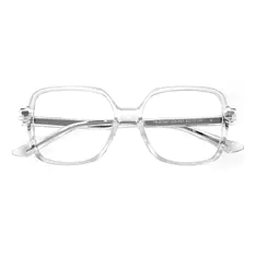 Square Clear Eyeglasses
