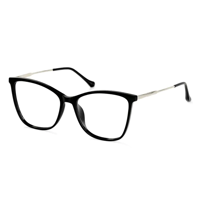 Square Black Eyeglasses