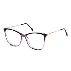 Square Gradient Purple Eyeglasses
