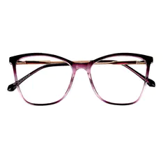 Square Gradient Purple Eyeglasses
