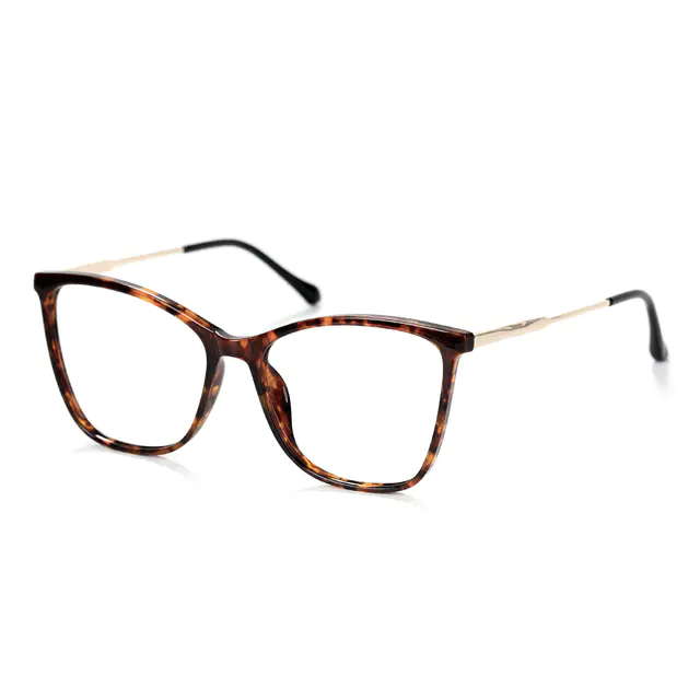 Square Tortoiseshell Eyeglasses