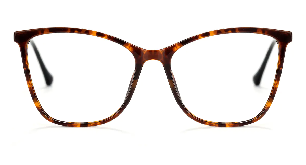 Square Tortoiseshell Eyeglasses