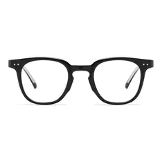 Square Black Eyeglasses