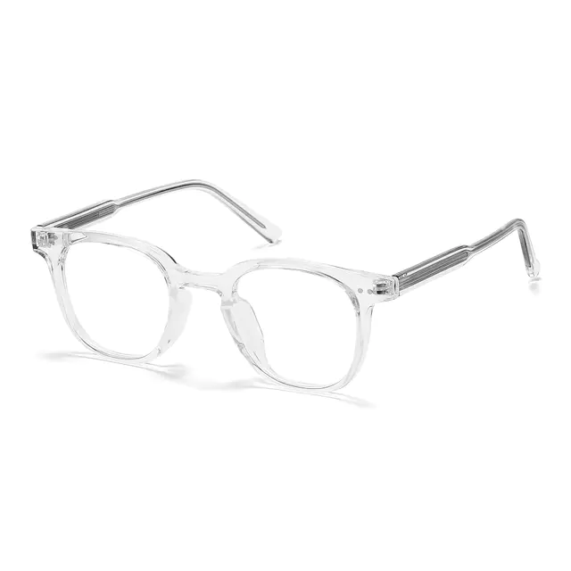 Square Clear Eyeglasses