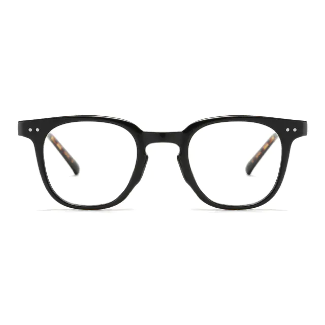 Square Black/Tortoiseshell Eyeglasses
