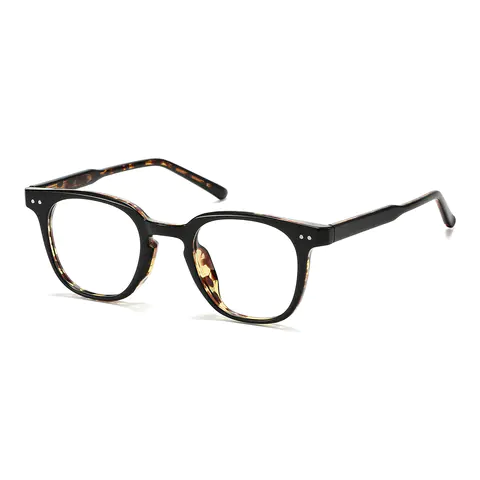 Square Black/Tortoiseshell Eyeglasses