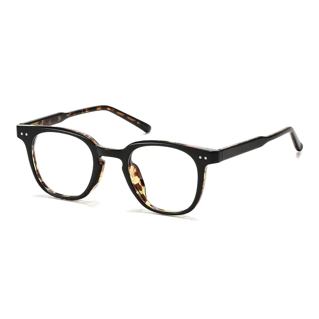 Square Black/Tortoiseshell Eyeglasses