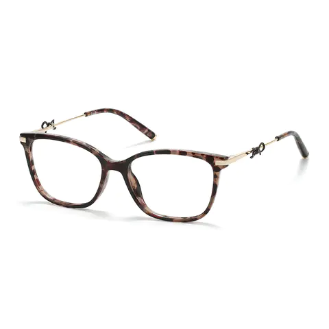 Rectangle Tortoiseshell Eyeglasses