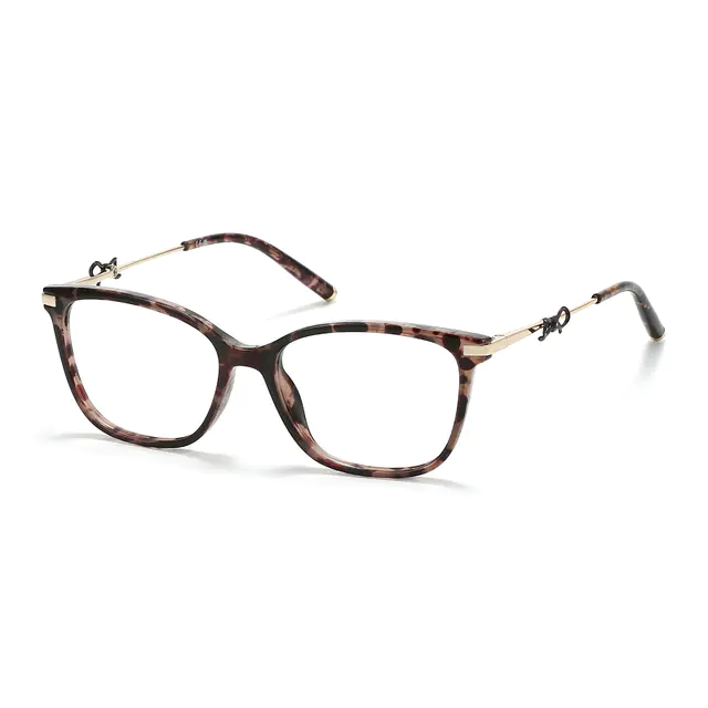 Rectangle Tortoiseshell Eyeglasses