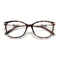 Rectangle Tortoiseshell Eyeglasses