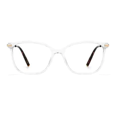 Rectangle Clear Eyeglasses